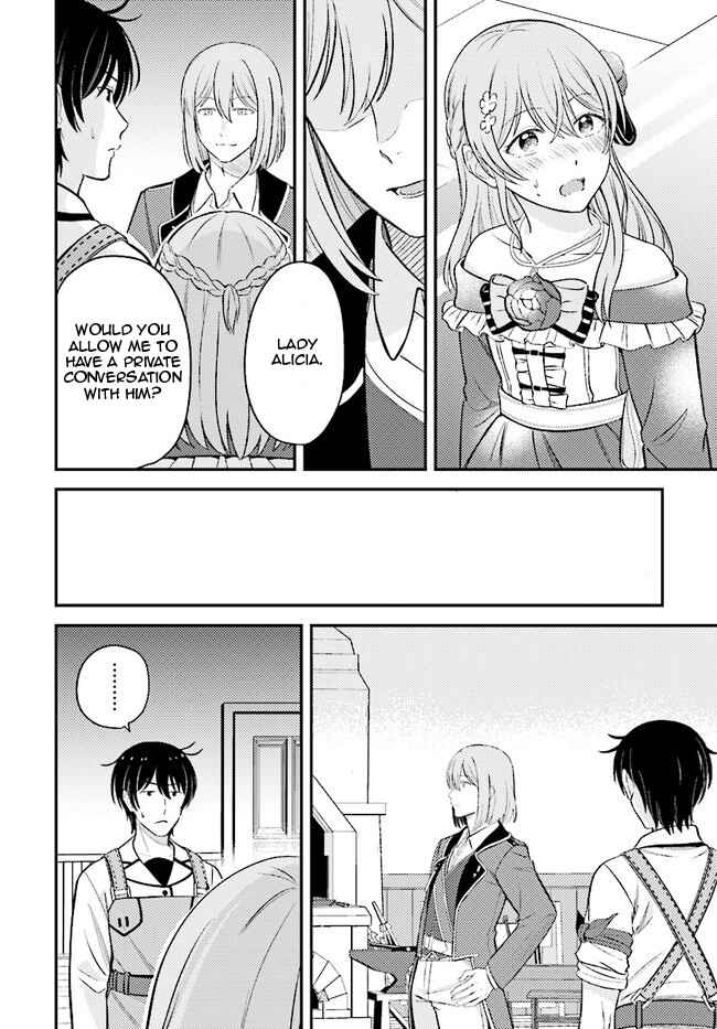 Page 4 Chapter 9.2 Kyuutei Kajishi no Shiawase na Nichijou: Black na Shokuba wo Tsuihou Saretaga, Ringoku de Koushaku Reijou ni Dekiaisarenagara White na Seikatsu Okurimasu