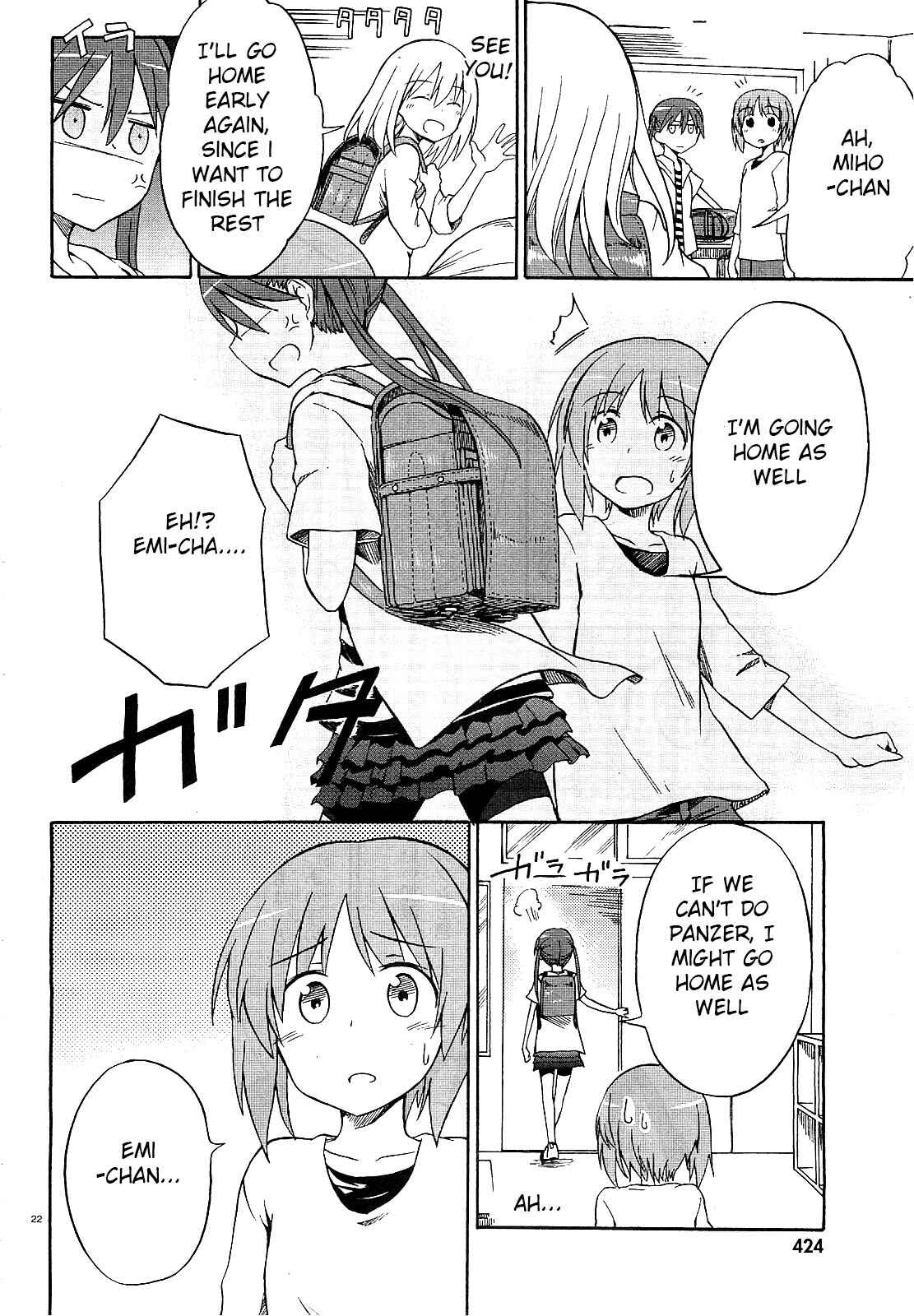 Page 22 Chapter 3 Girls und Panzer: Little Army