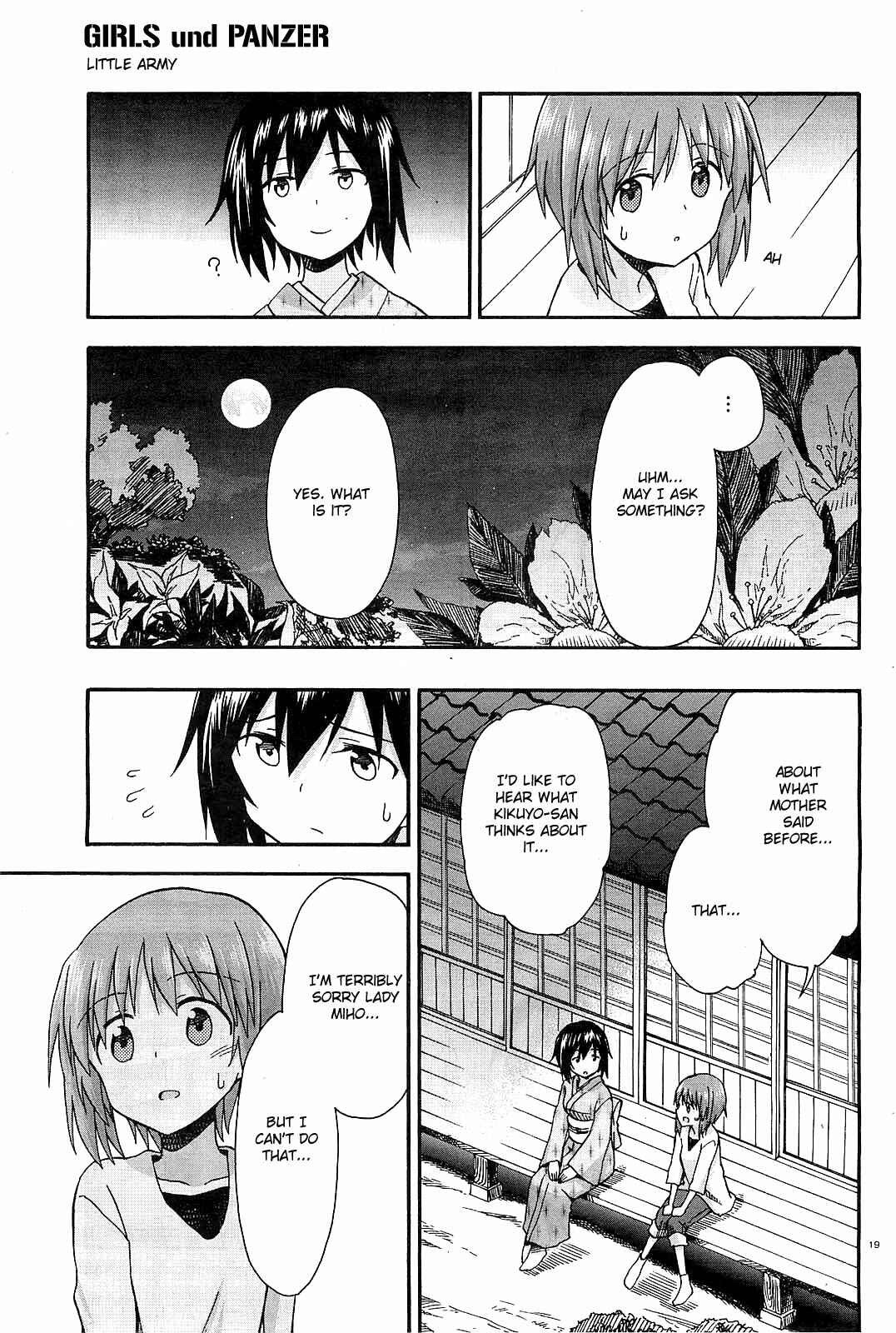 Page 19 Chapter 8 Girls und Panzer: Little Army