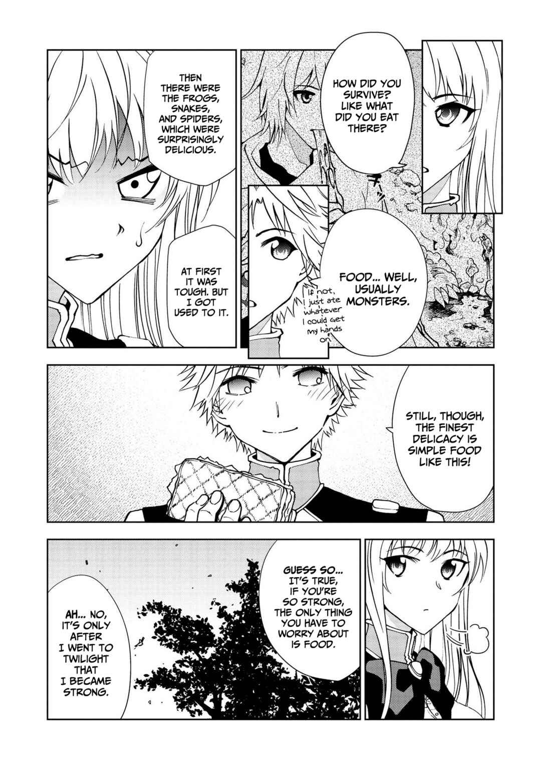 Page 13 Chapter 4 Tsuihou sareta Ochikobore, Henkyou de Ikinuite S-Rank Taimashi ni Nariagaru