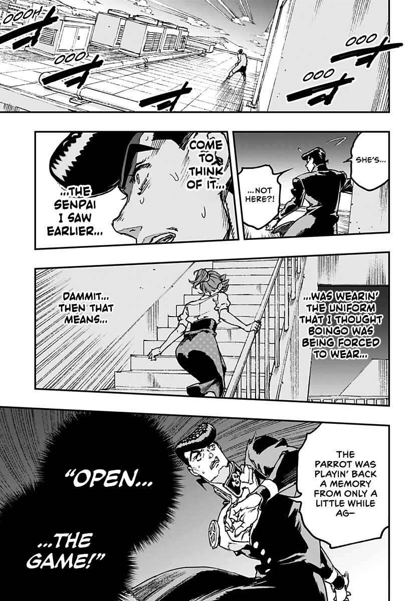 Page 11 Chapter 12 JoJo’s Bizarre Adventure: Shining Diamond’s Demonic Heartbreak