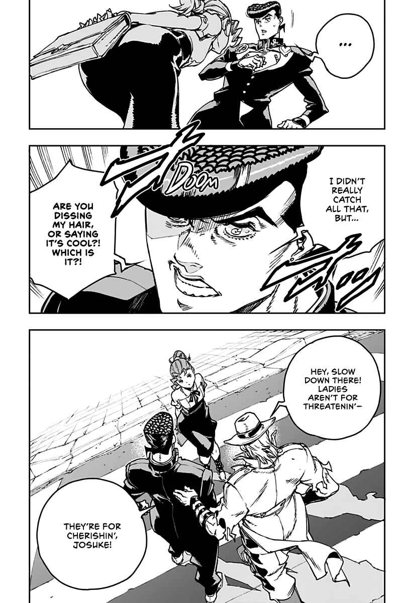Page 12 Chapter 3 JoJo’s Bizarre Adventure: Shining Diamond’s Demonic Heartbreak