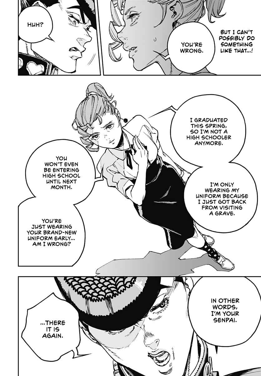 Page 22 Chapter 3 JoJo’s Bizarre Adventure: Shining Diamond’s Demonic Heartbreak
