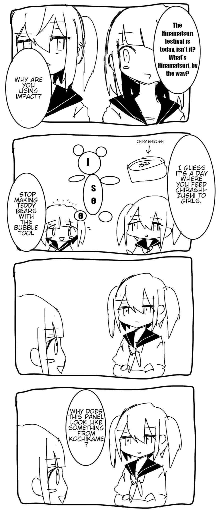 Page 1 Chapter 2 Osage-chan 4koma