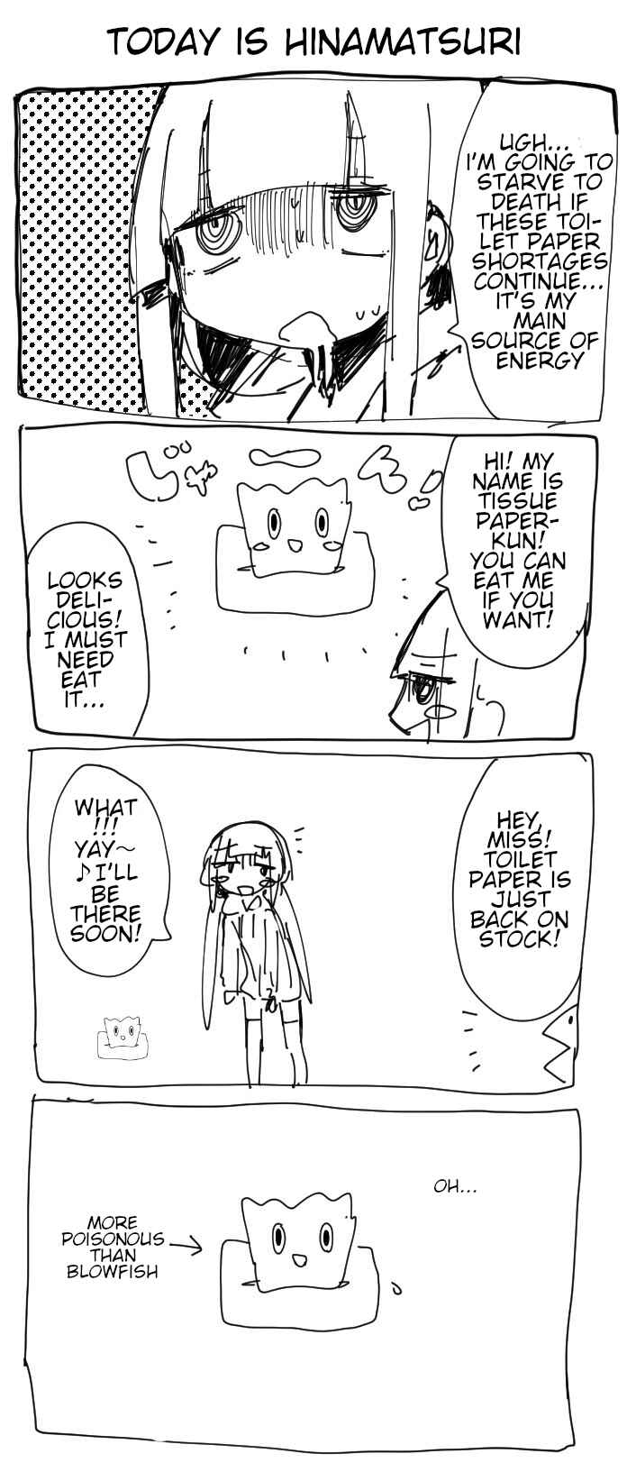 Page 1 Chapter 20 Osage-chan 4koma