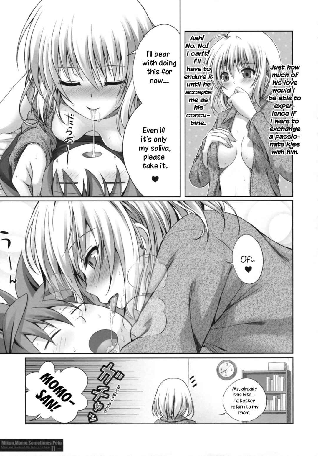 Page 10 Chapter Unknown_964a To Love-Ru - MIKAN, MOMO, SOMETIMES PETA (Doujinshi)