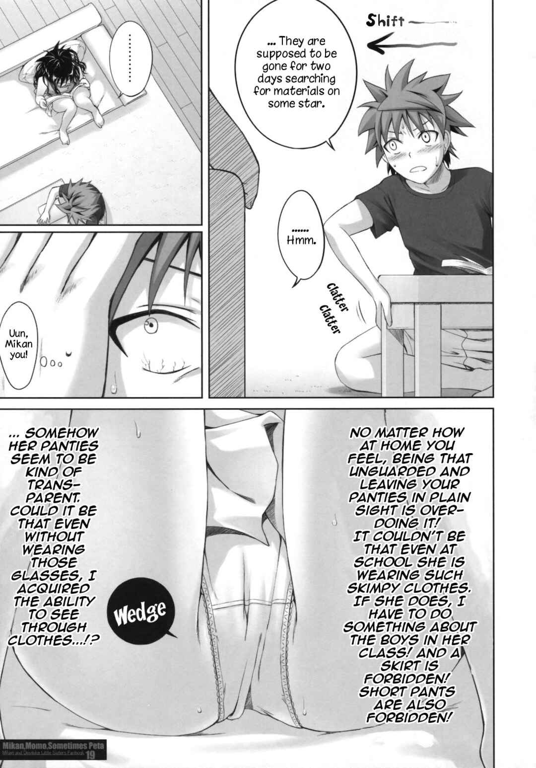 Page 18 Chapter Unknown_964a To Love-Ru - MIKAN, MOMO, SOMETIMES PETA (Doujinshi)