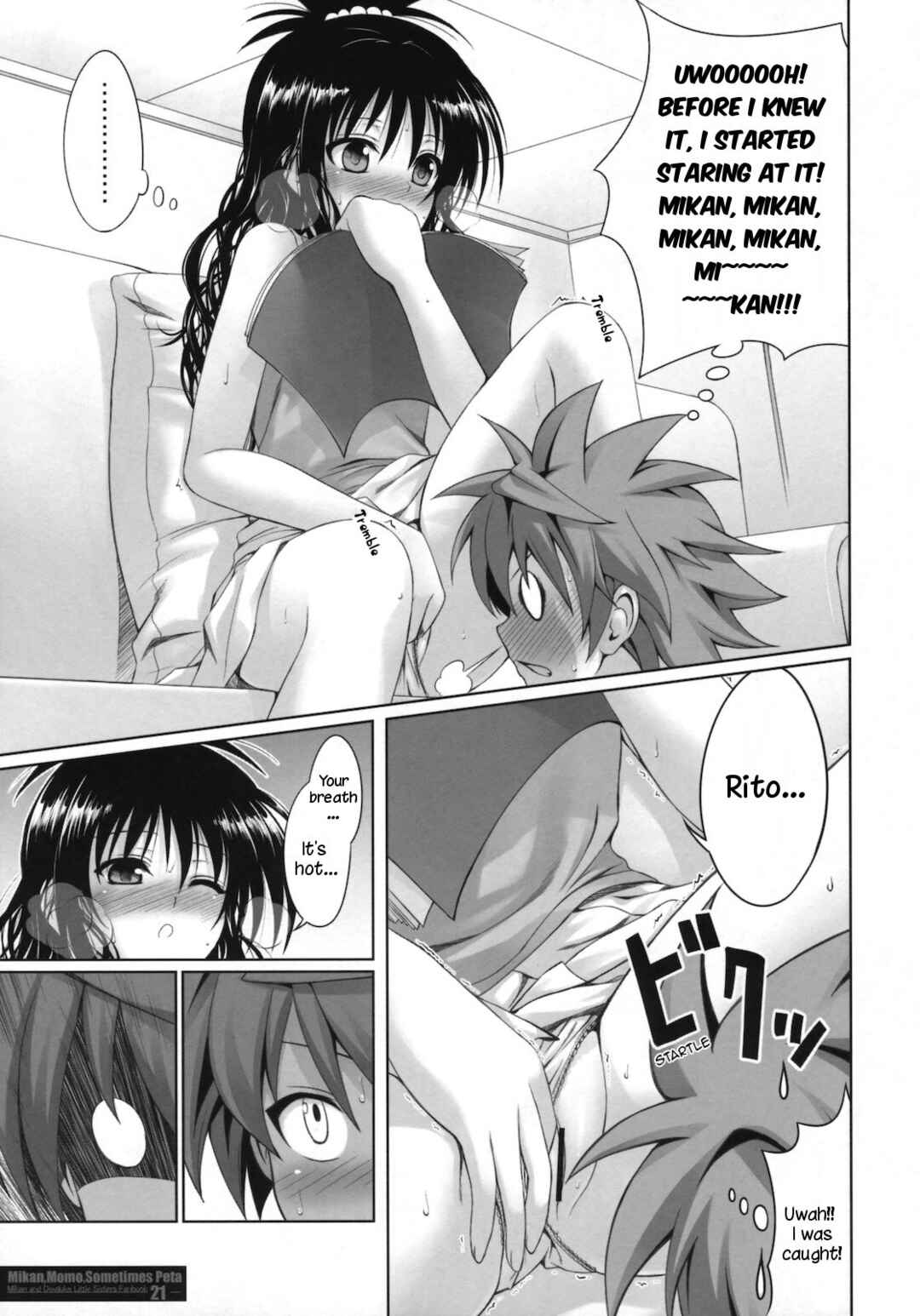 Page 20 Chapter Unknown_964a To Love-Ru - MIKAN, MOMO, SOMETIMES PETA (Doujinshi)