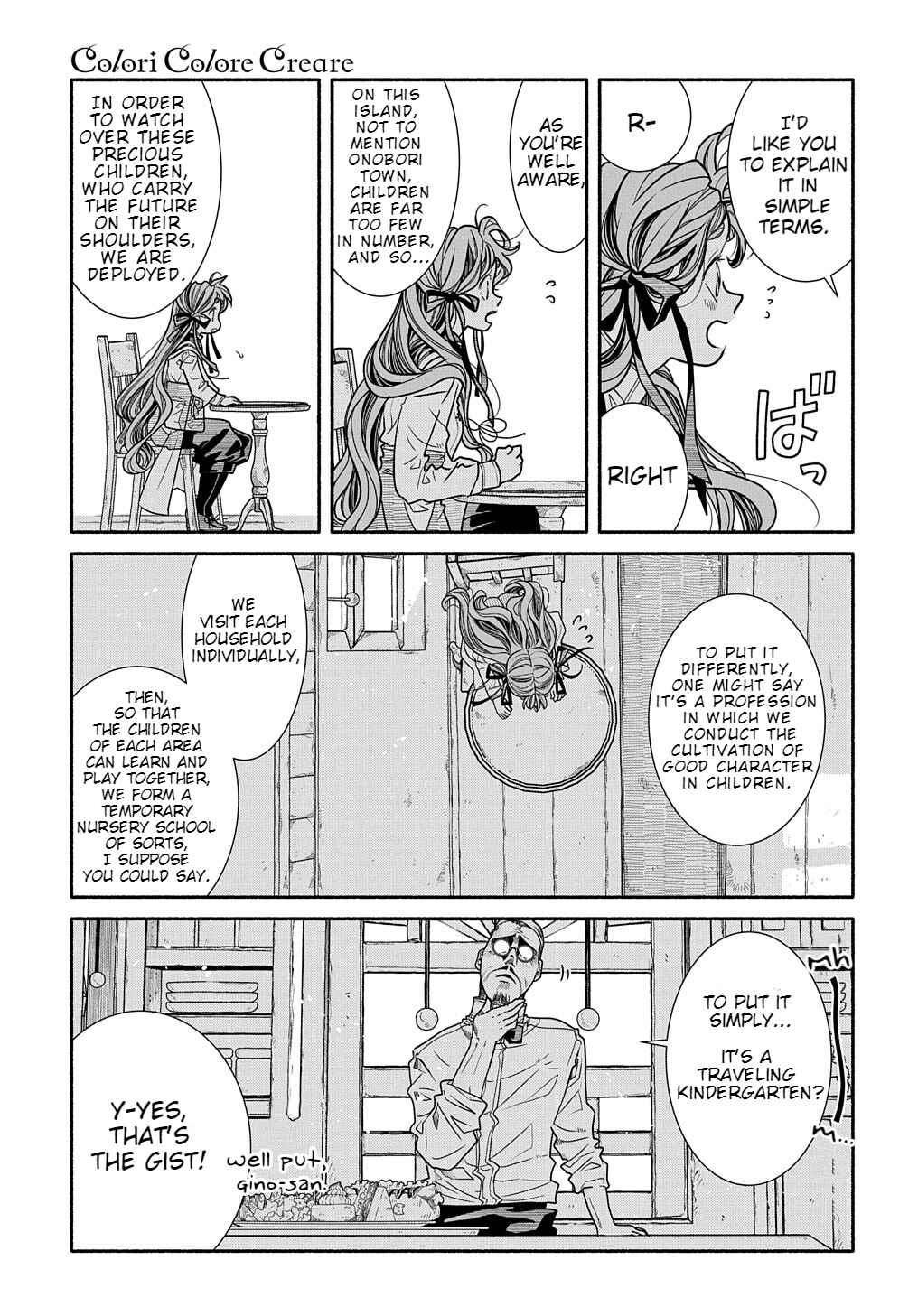 Page 7 Chapter 3 Colori Colore Creare