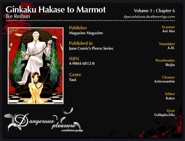 Page 1 Chapter 6 Ginkaku Hakushi to Marmot