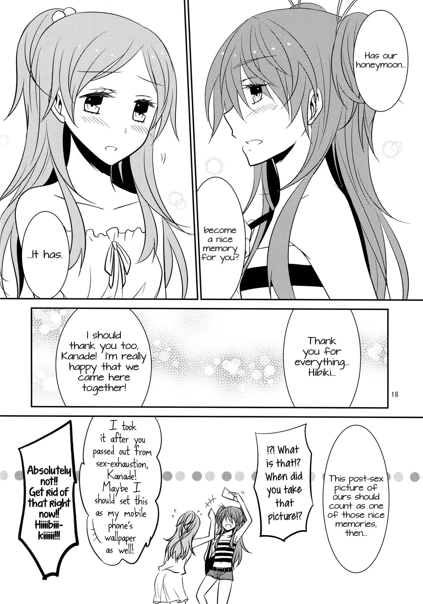 Page 19 Chapter Unknown_a5b6 Suite PreCure - SWEET HONEYMOON (Doujinshi)