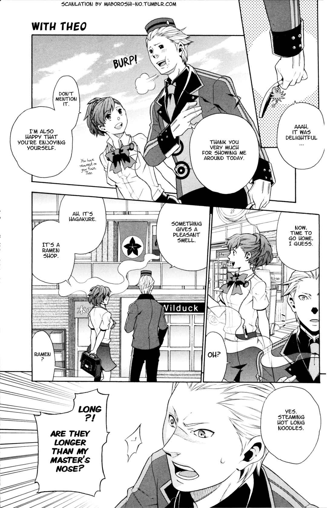 Page 1 Chapter 5 Persona 3 Portable Comic Anthology: Dear Girls