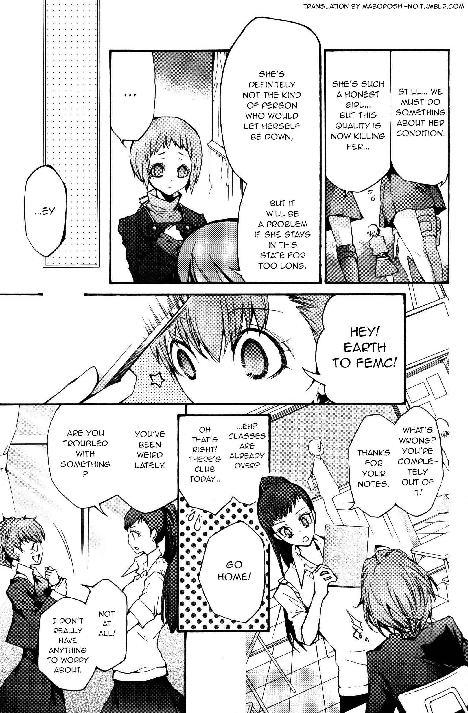 Page 3 Chapter 12 Persona 3 Portable Comic Anthology: Dear Girls