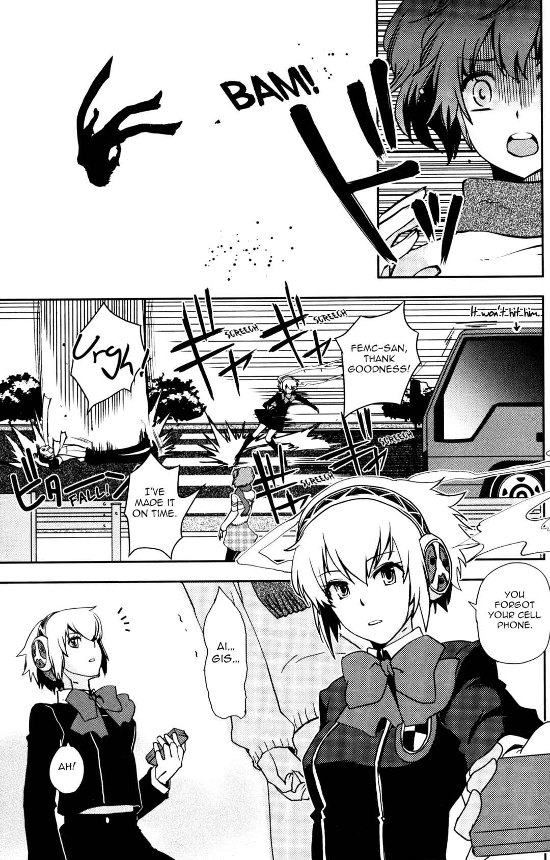 Page 7 Chapter 4 Persona 3 Portable Comic Anthology: Dear Girls