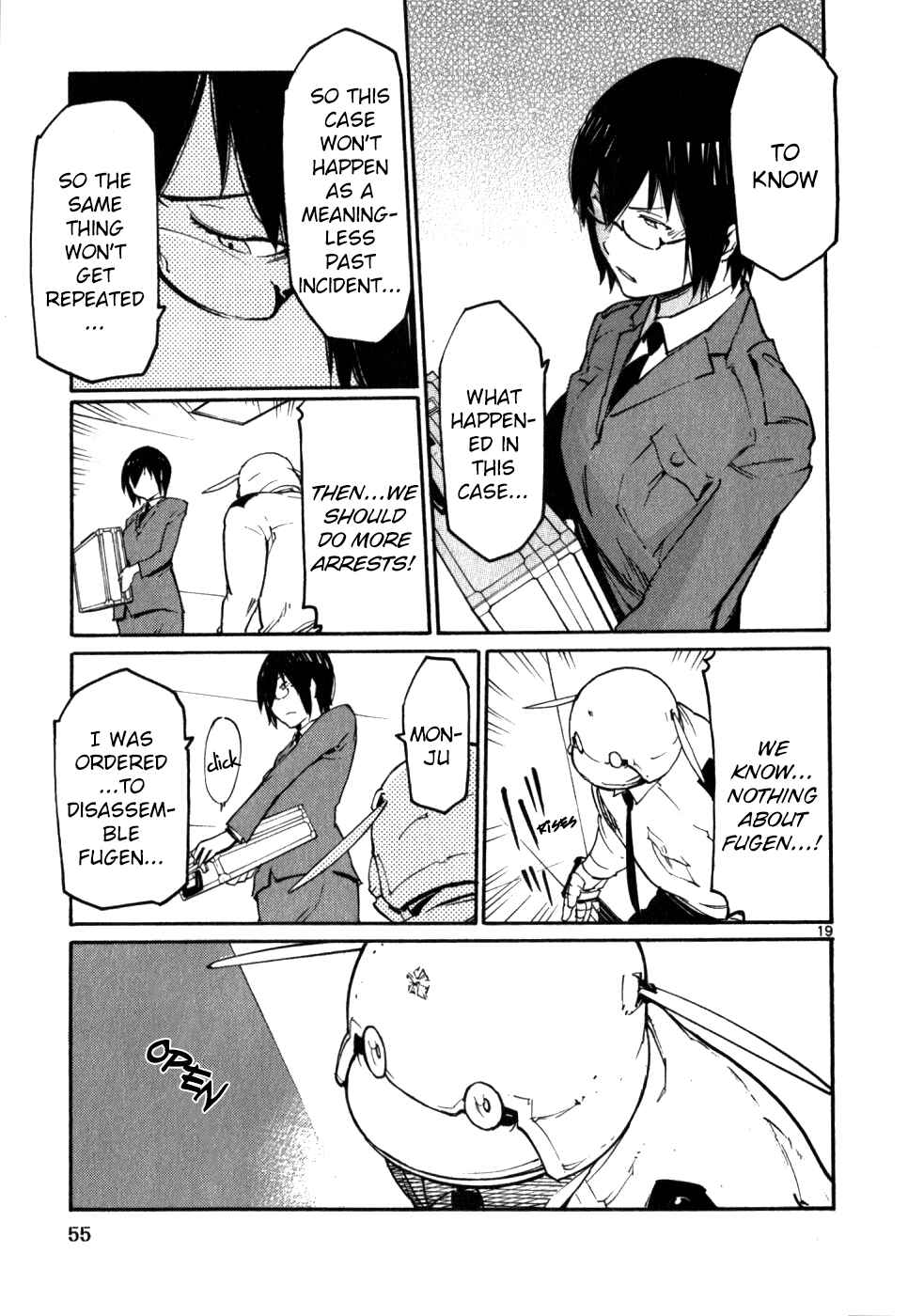 Page 19 Chapter 46 Monju: The Cop of Justice