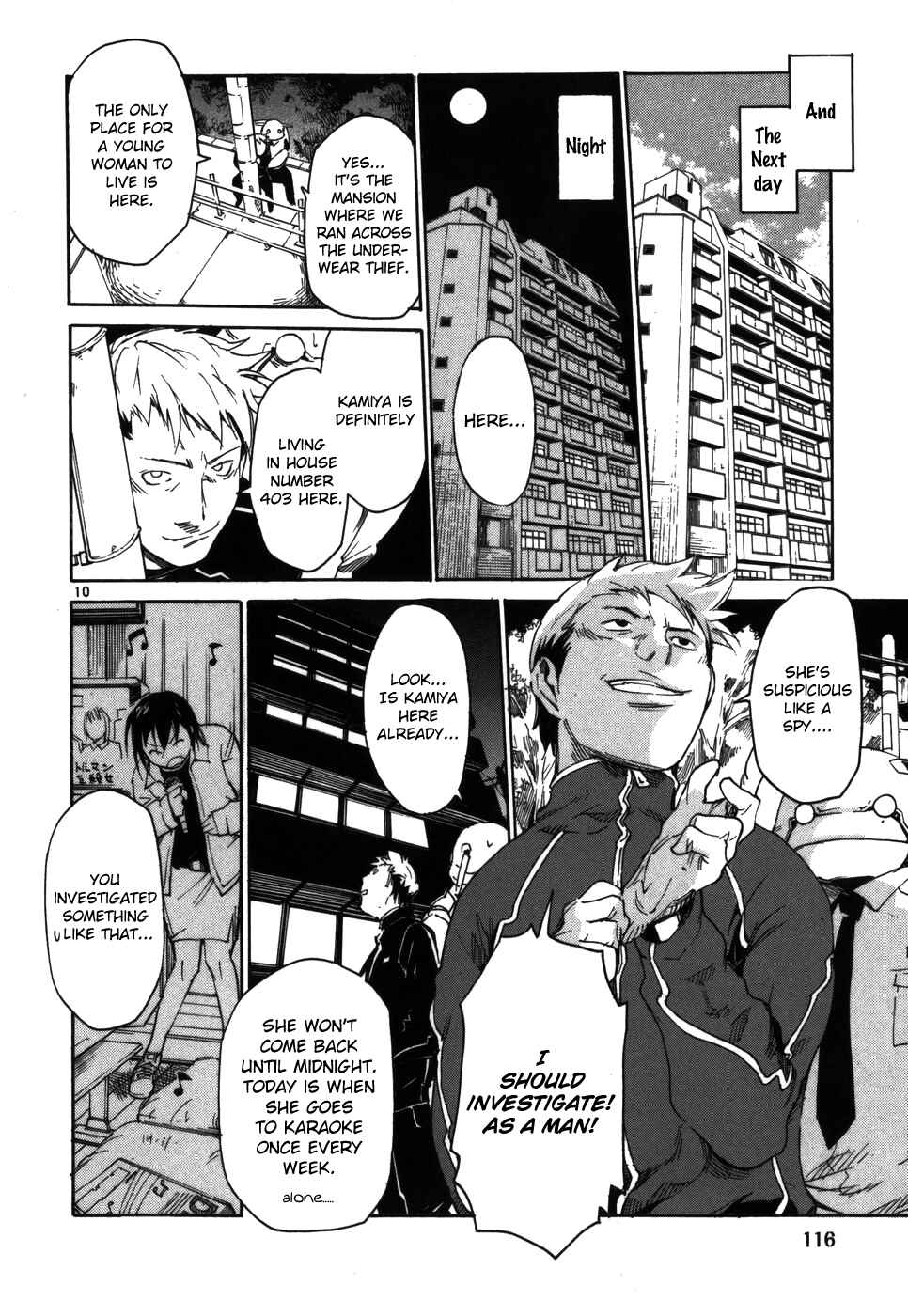 Page 10 Chapter 5 Monju: The Cop of Justice