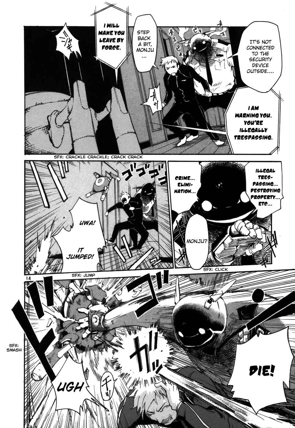 Page 14 Chapter 5 Monju: The Cop of Justice