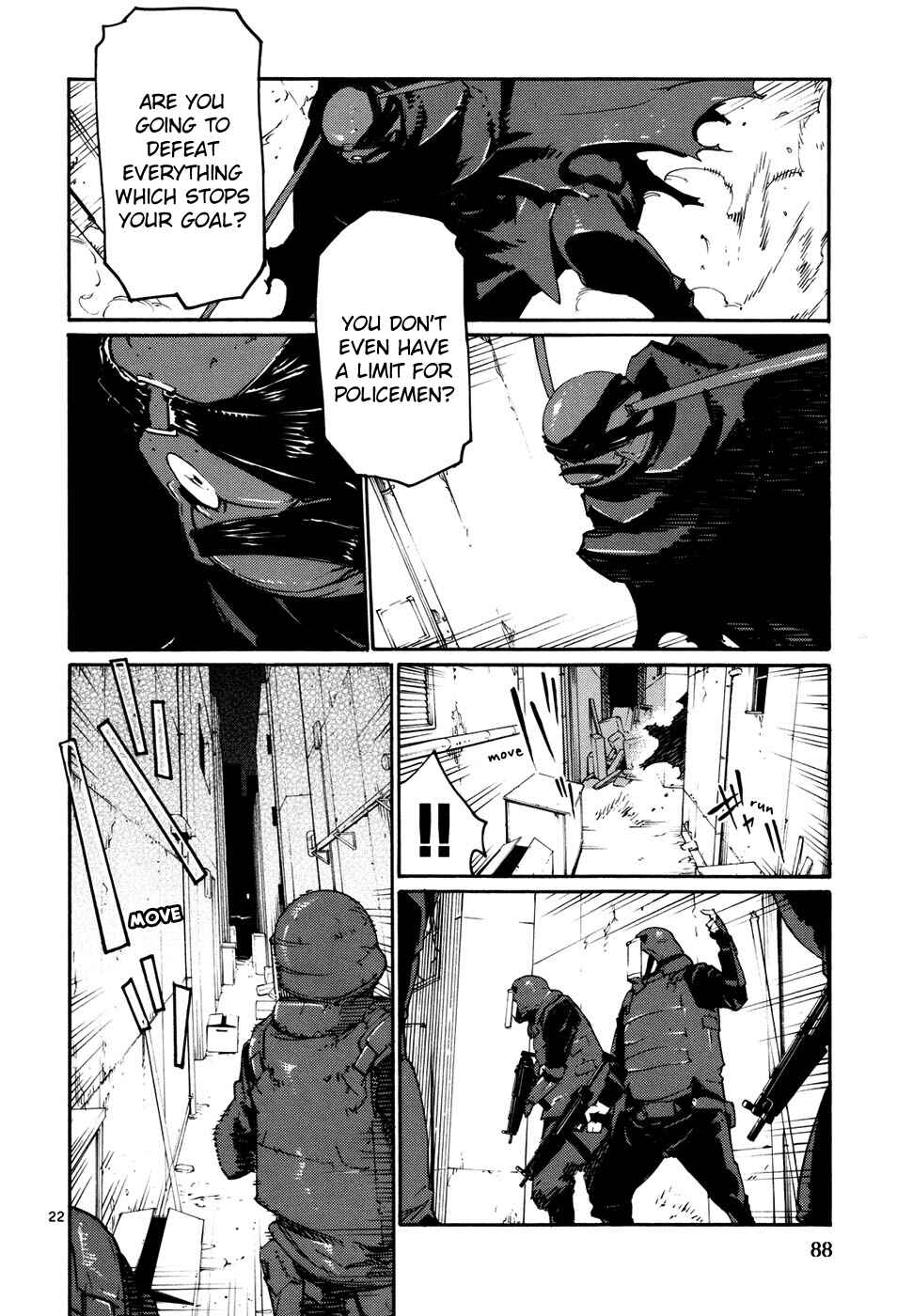 Page 22 Chapter 40 Monju: The Cop of Justice