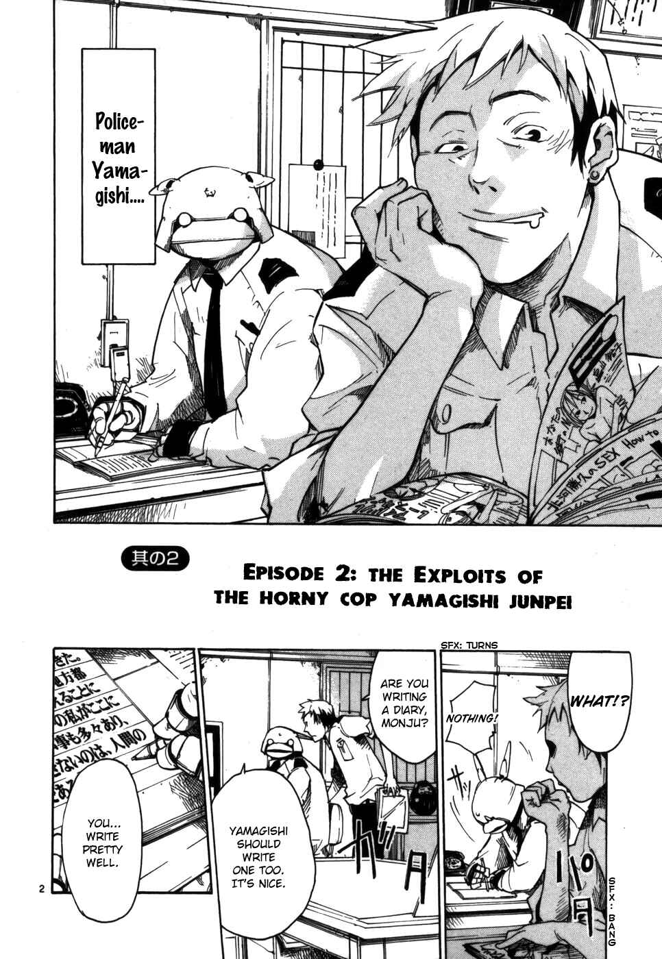 Page 2 Chapter 2 Monju: The Cop of Justice