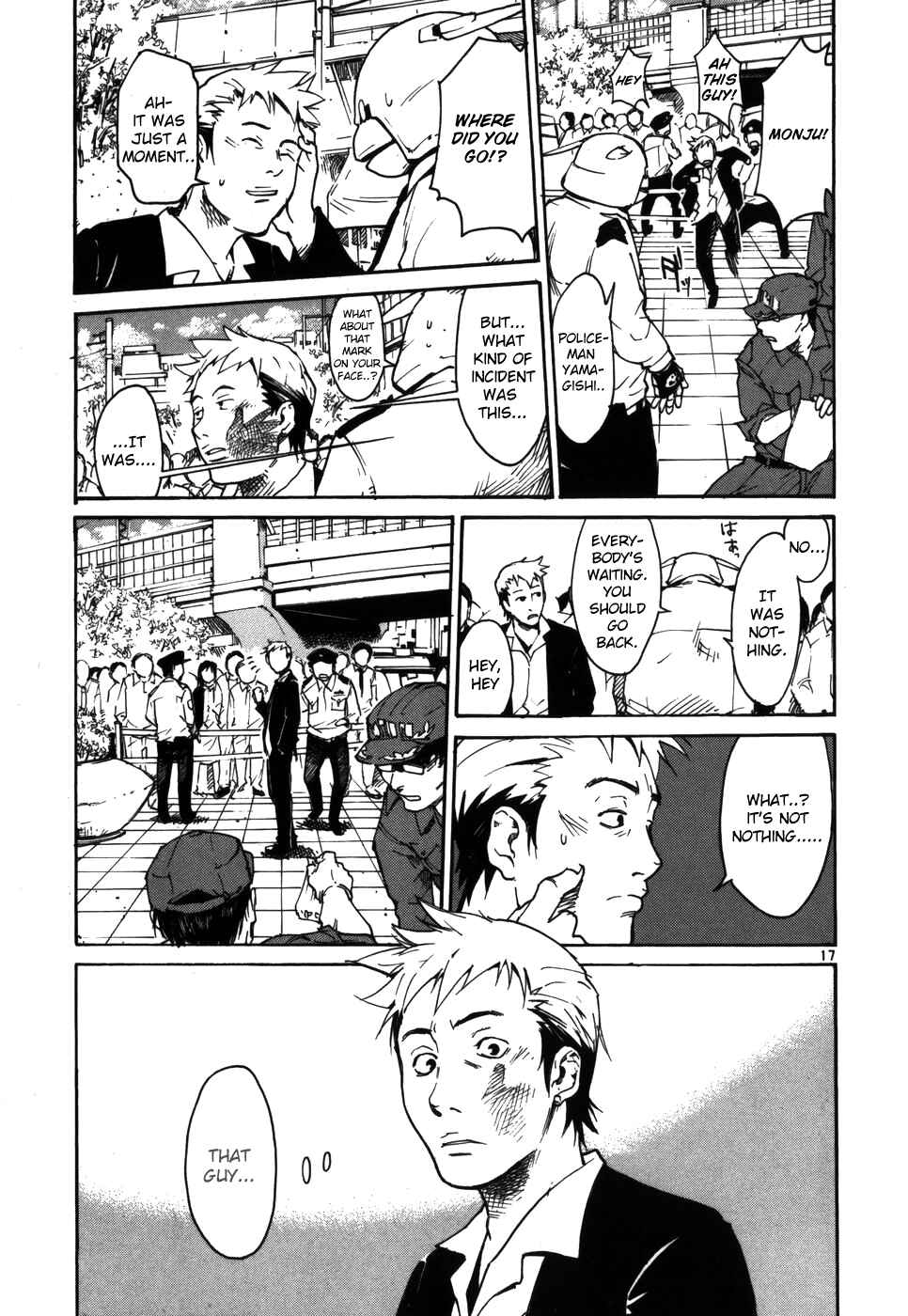 Page 17 Chapter 3 Monju: The Cop of Justice