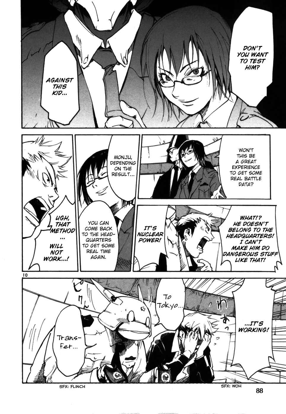 Page 10 Chapter 4 Monju: The Cop of Justice