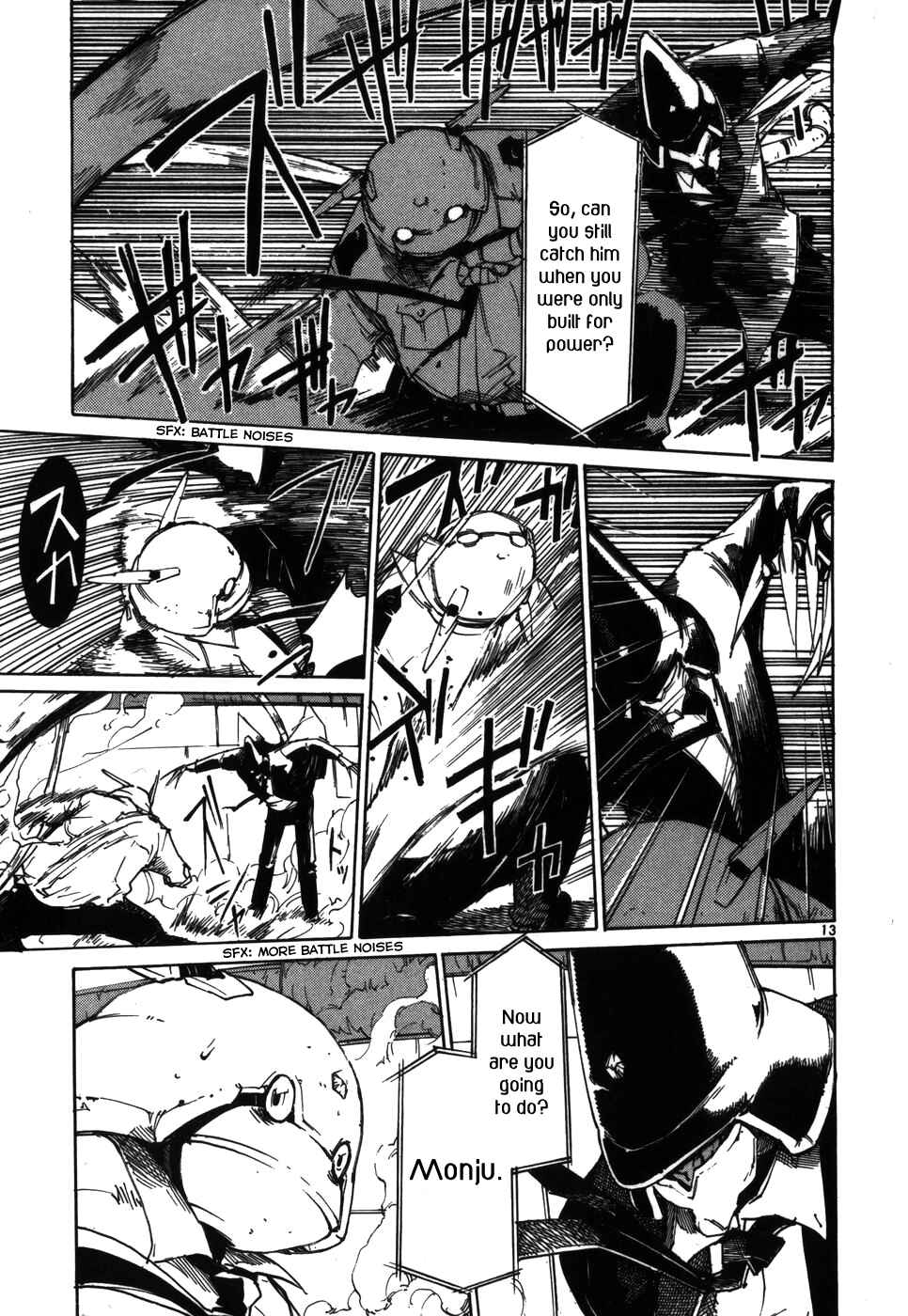 Page 13 Chapter 4 Monju: The Cop of Justice
