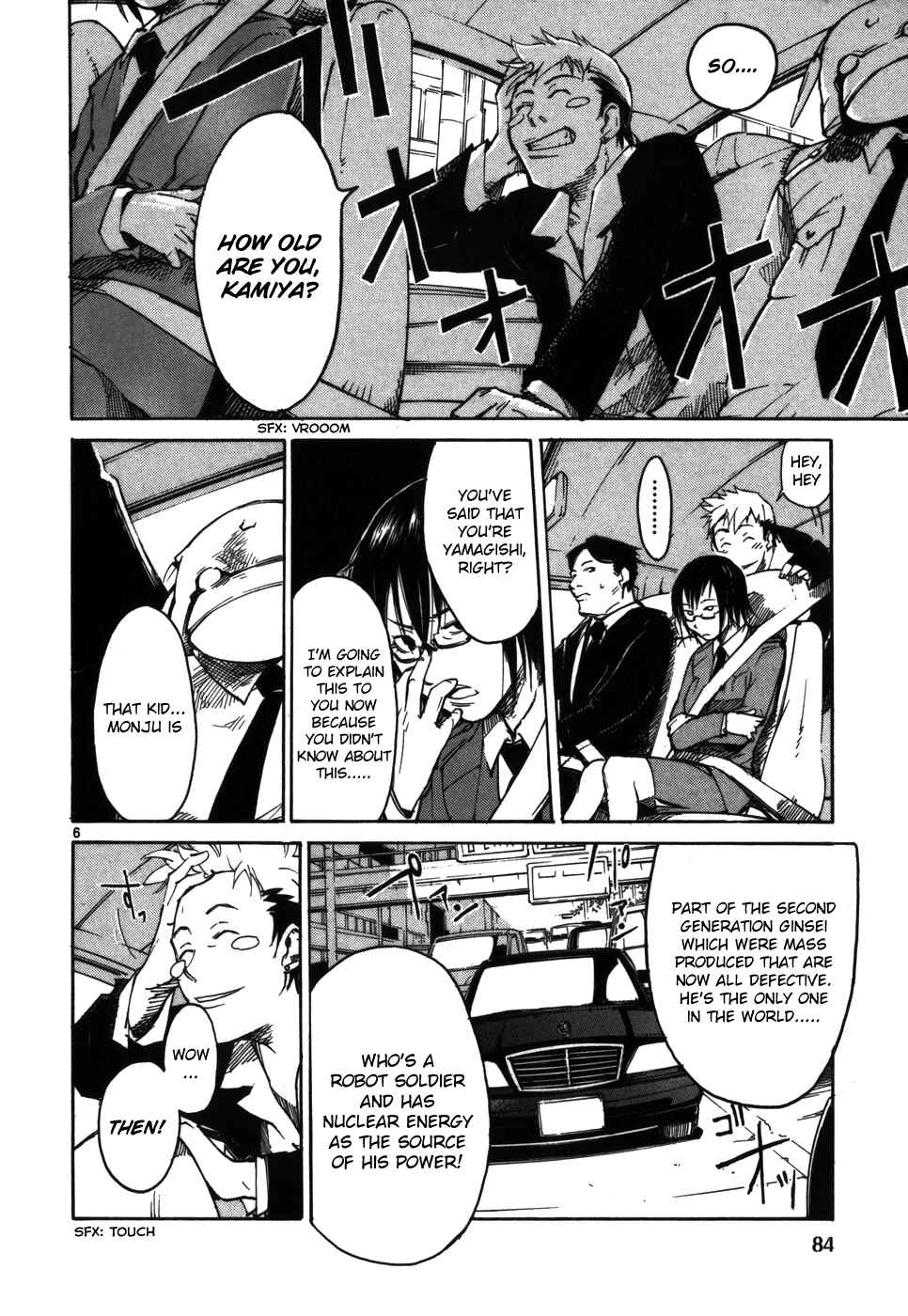 Page 6 Chapter 4 Monju: The Cop of Justice