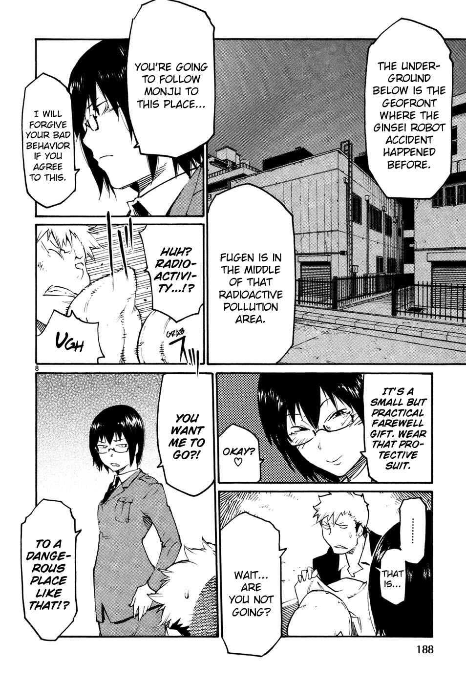 Page 8 Chapter 44 Monju: The Cop of Justice