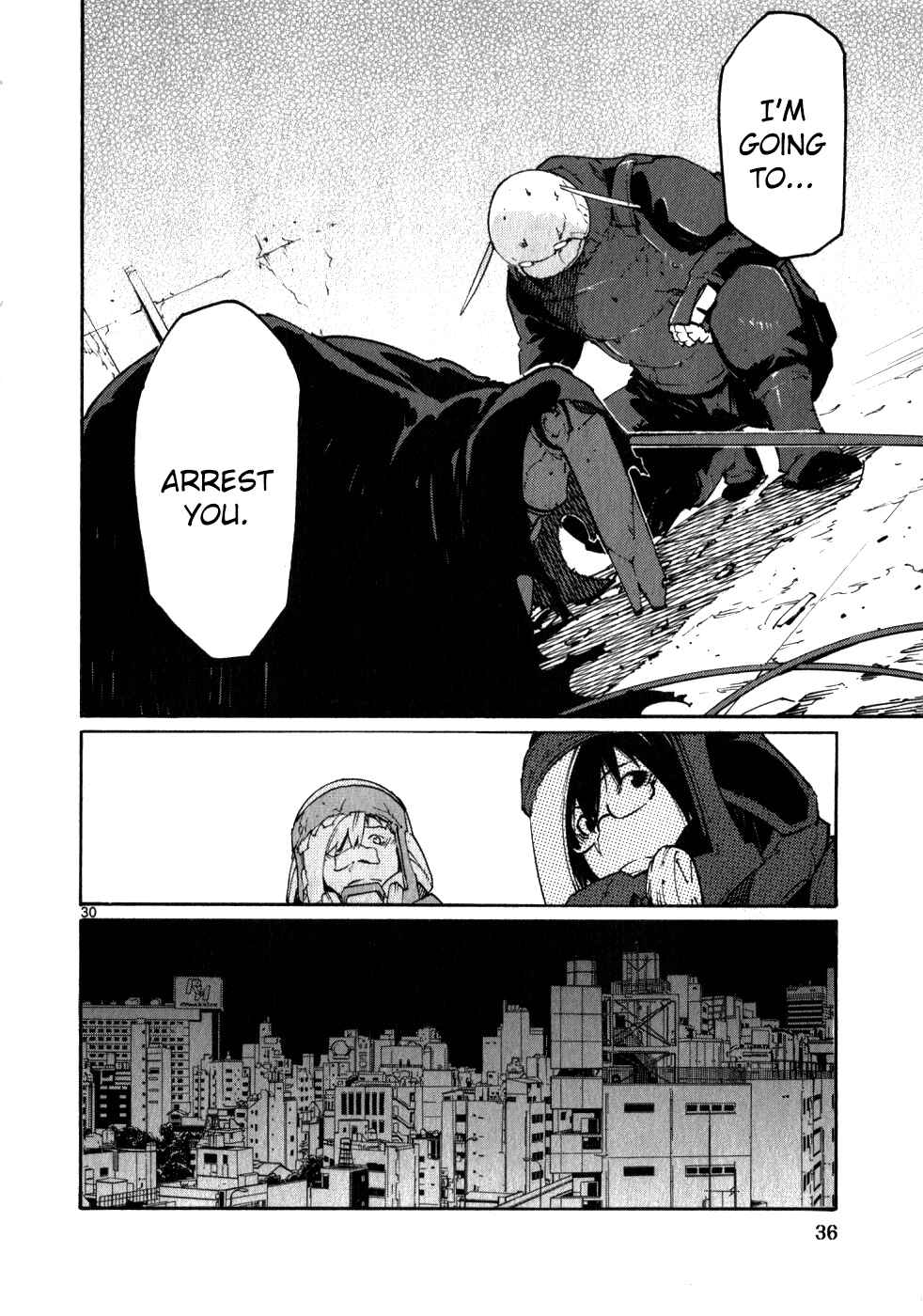 Page 37 Chapter 45 Monju: The Cop of Justice