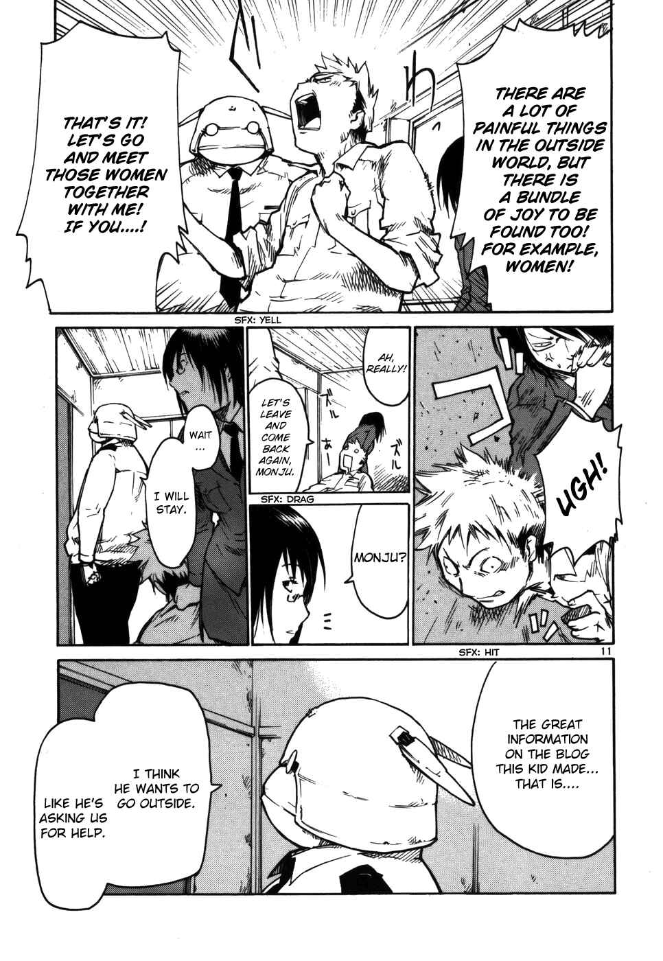 Page 11 Chapter 13 Monju: The Cop of Justice