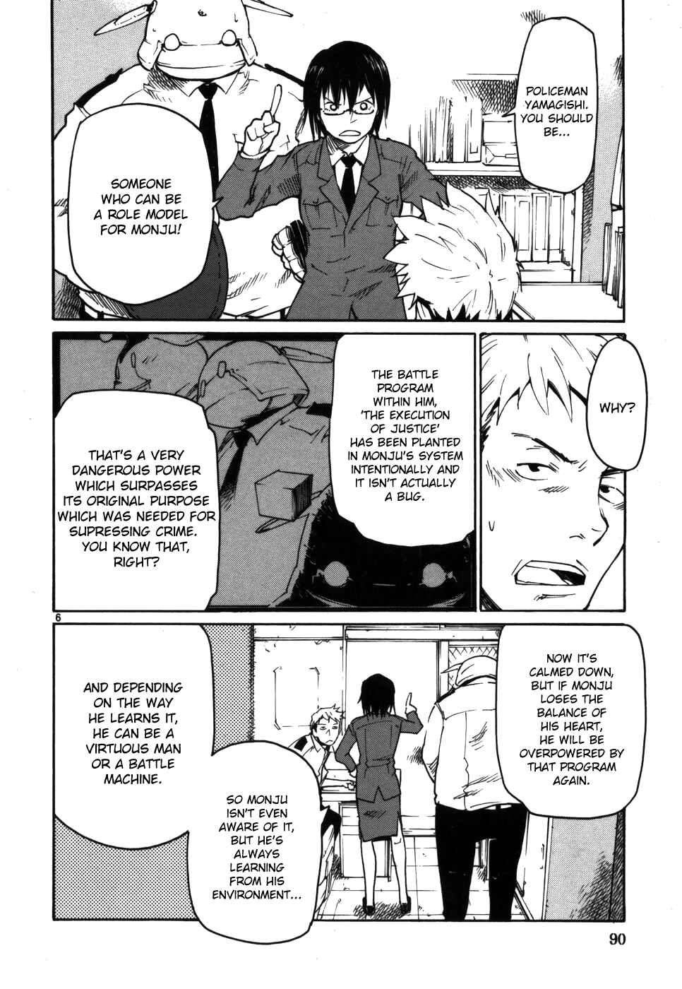 Page 6 Chapter 12 Monju: The Cop of Justice