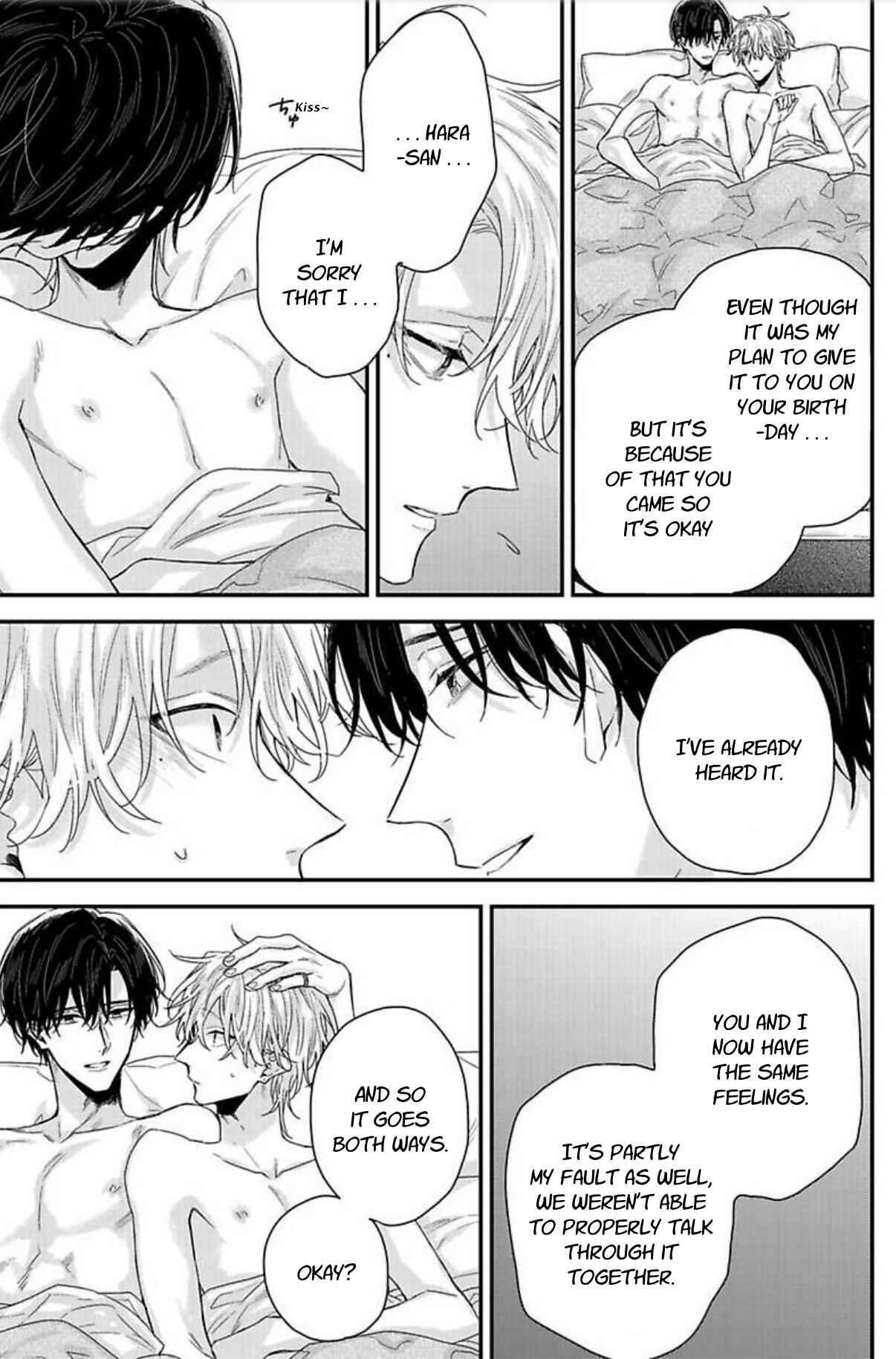 Page 36 Chapter 6 Tsunaida Koi no Kanaekata