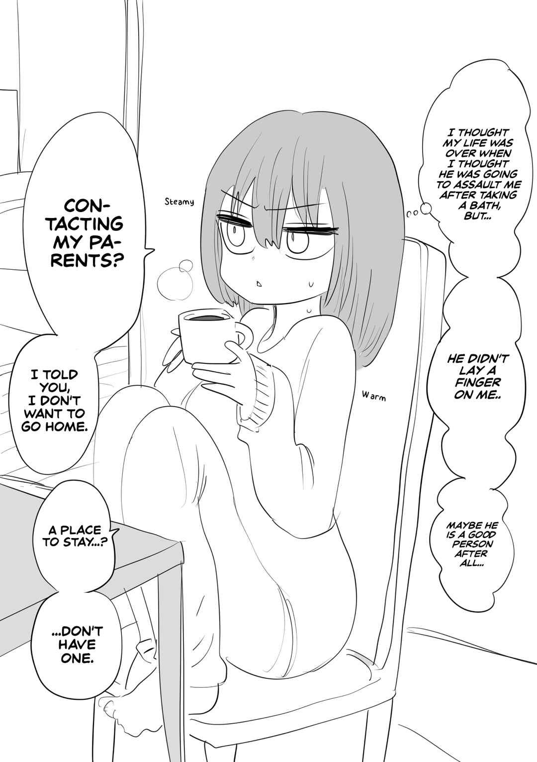 Page 4 Chapter 11 Dousei Toshishita Kanojo ni Paizuri Bakari Onegaishiteitara Kirerareta