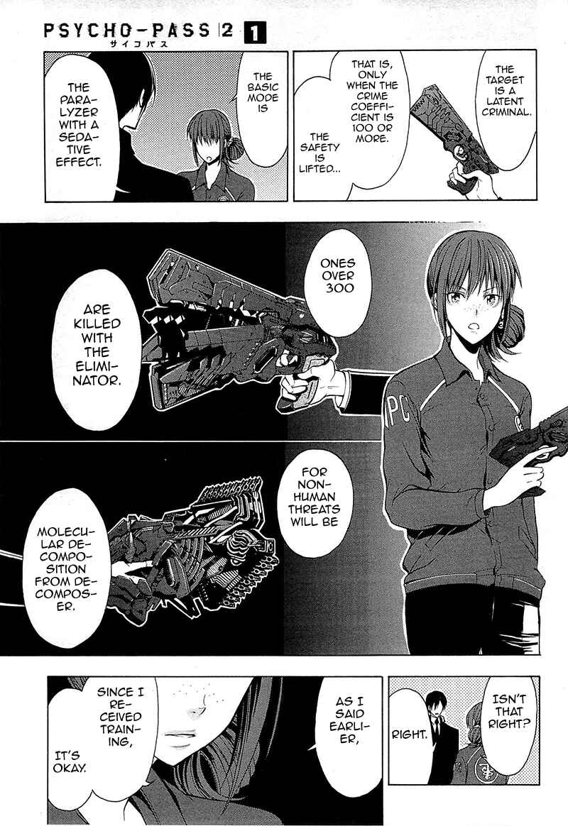 Page 14 Chapter 0 Psycho-Pass 2