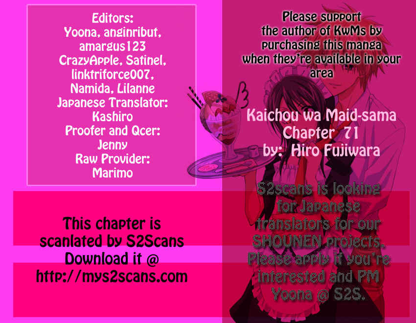 Page 36 Chapter 71 Kaichou wa Maid-sama!