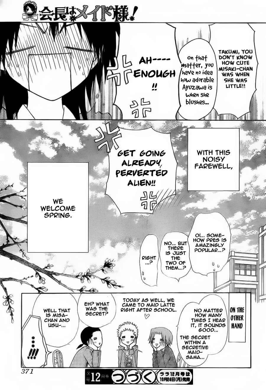 Page 30 Chapter 64 Kaichou wa Maid-sama!