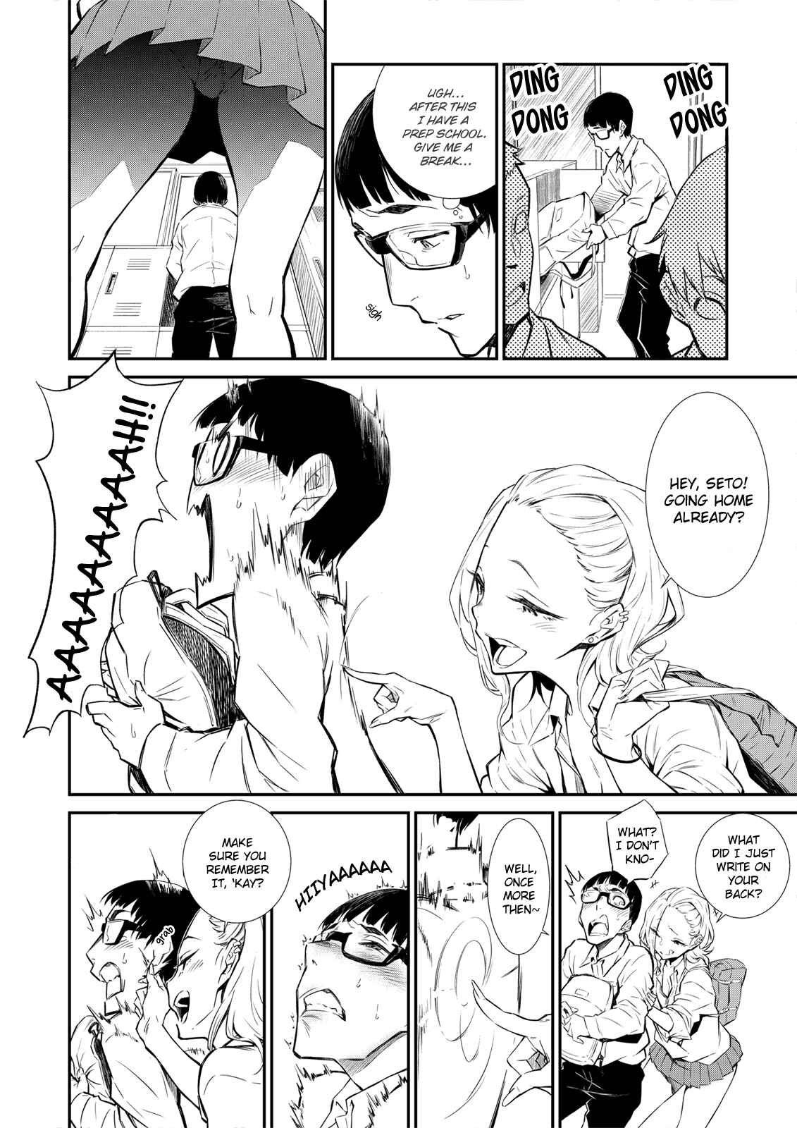 Page 1 Chapter 7 Yancha Gal no Anjou-san (Pre-Serialization)