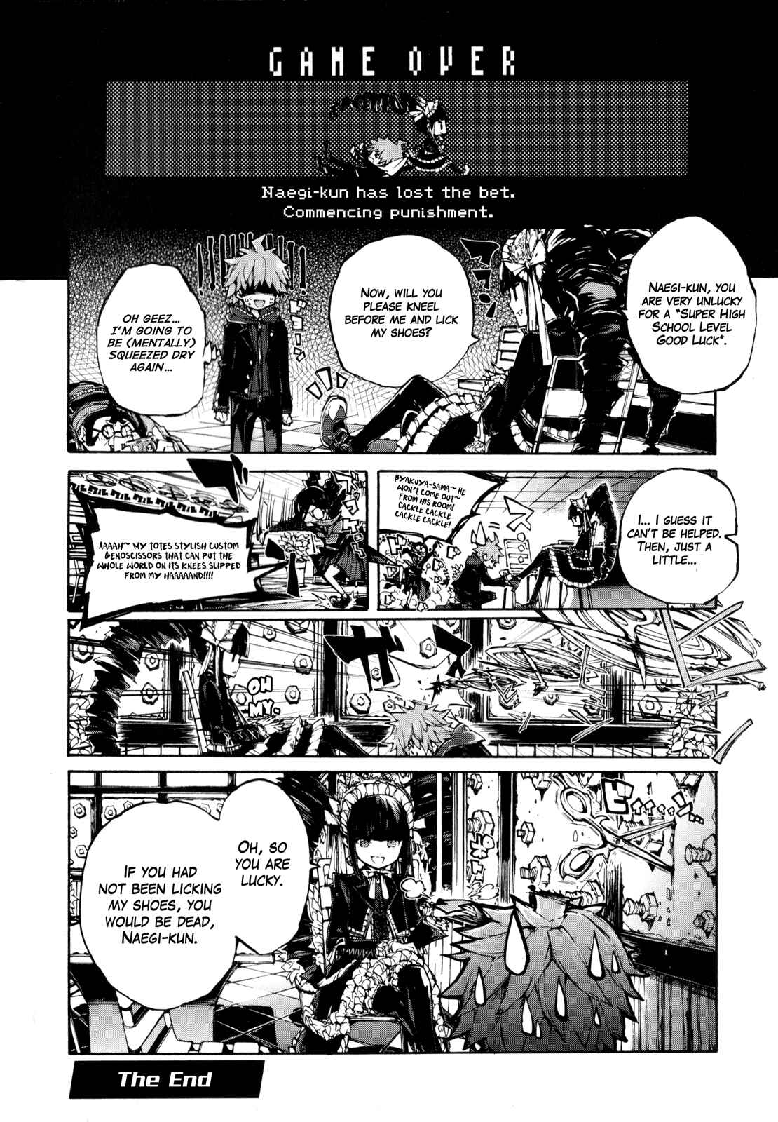 Page 8 Chapter 5 Danganronpa the Animation Comic Anthology