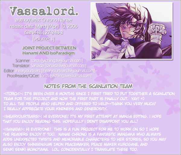 Page 1 Chapter 2 Vassalord.