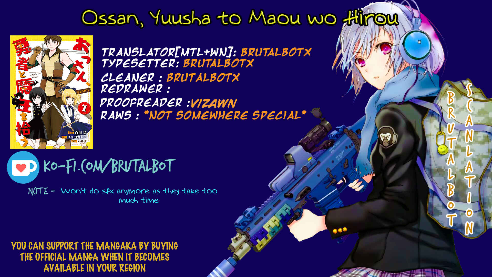 Page 1 Chapter 1.3 Ossan, Yuusha to Maou wo Hirou