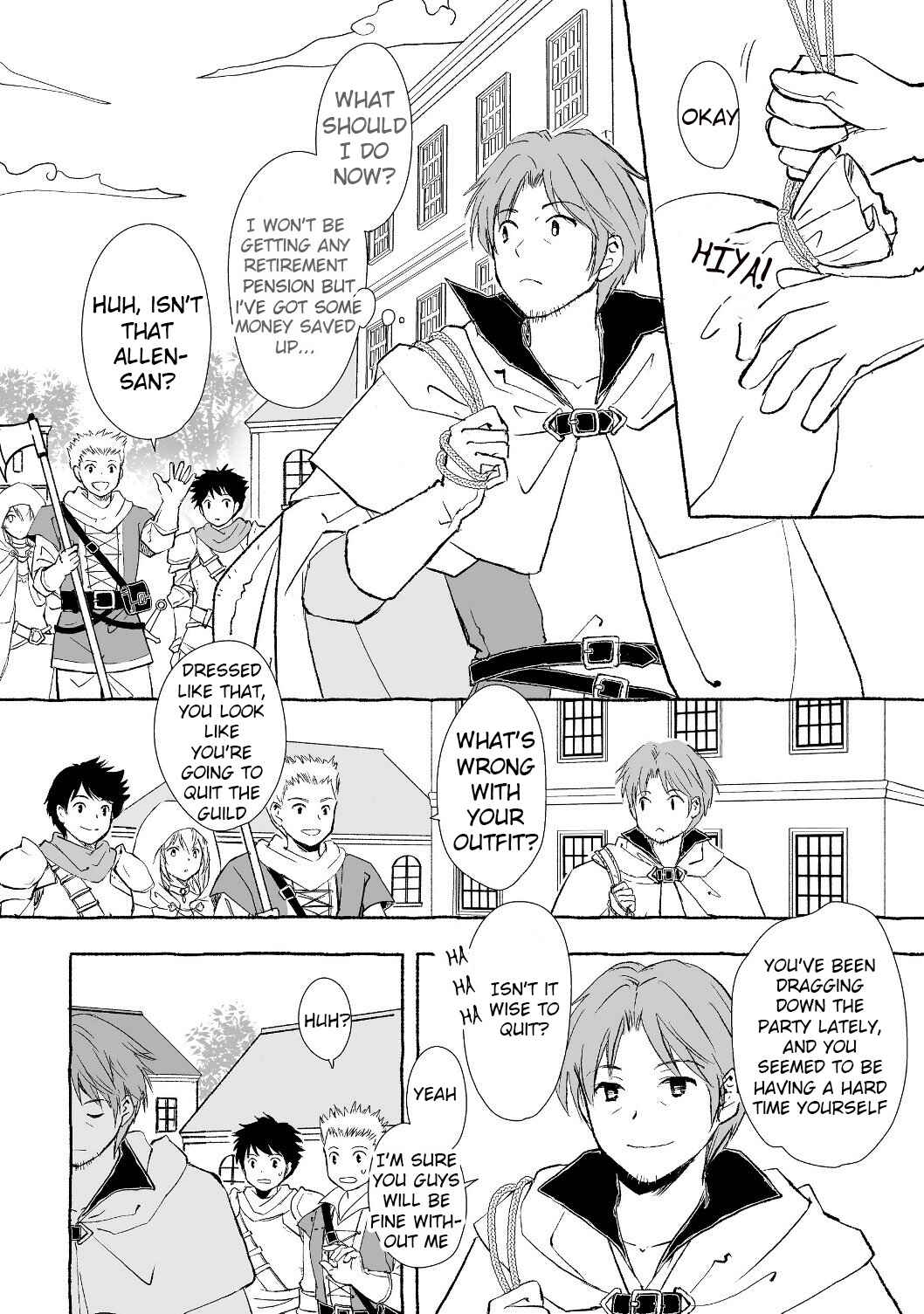 Page 7 Chapter 1.1 Ossan, Yuusha to Maou wo Hirou