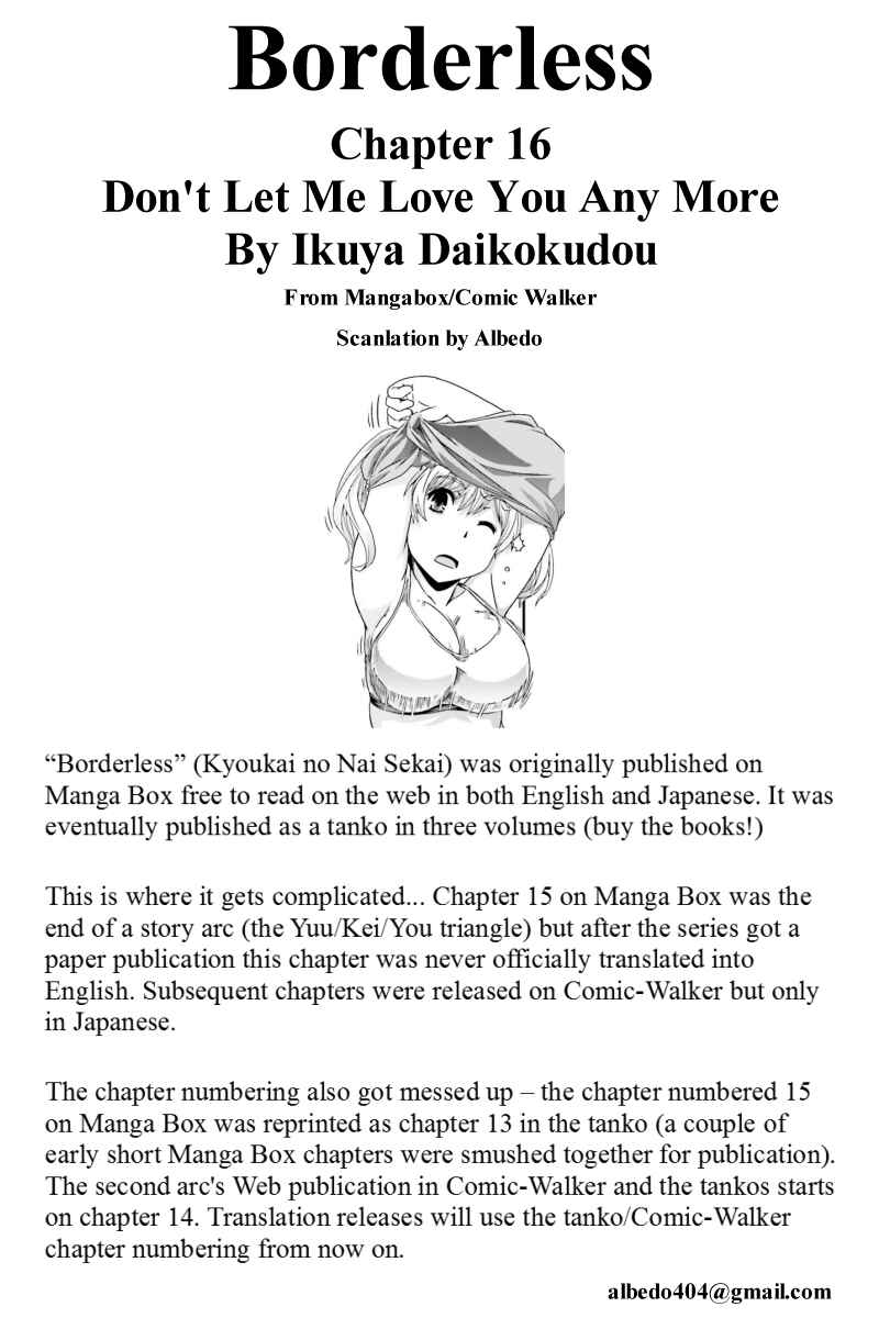Page 23 Chapter 16 Kyoukai no Nai Sekai
