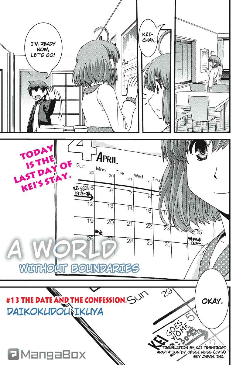 Page 1 Chapter 12 Kyoukai no Nai Sekai