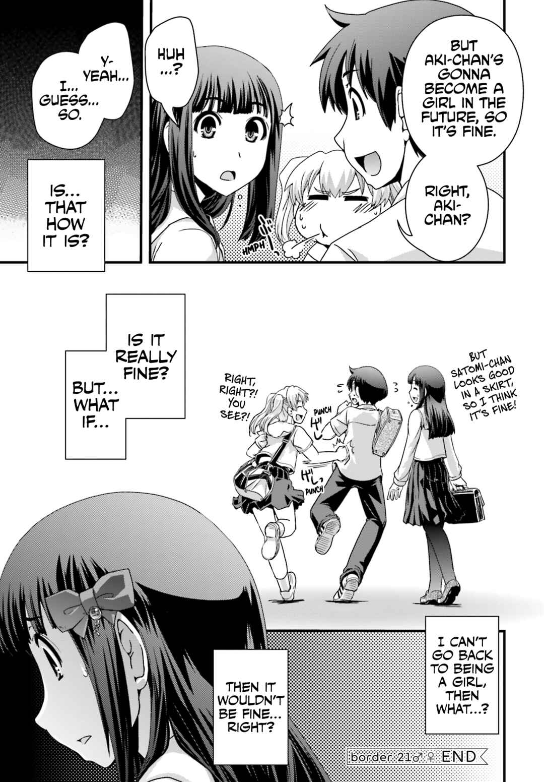 Page 25 Chapter 21 Kyoukai no Nai Sekai