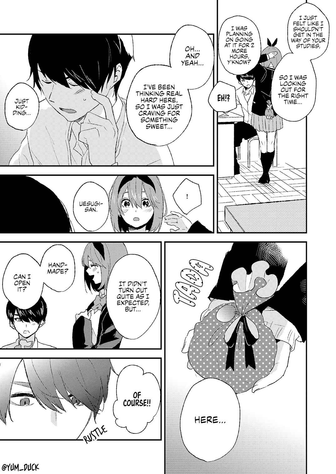 Page 3 Chapter Unknown_7975 5Toubun no Hanayome - F4 Valentines Day (Doujinshi)