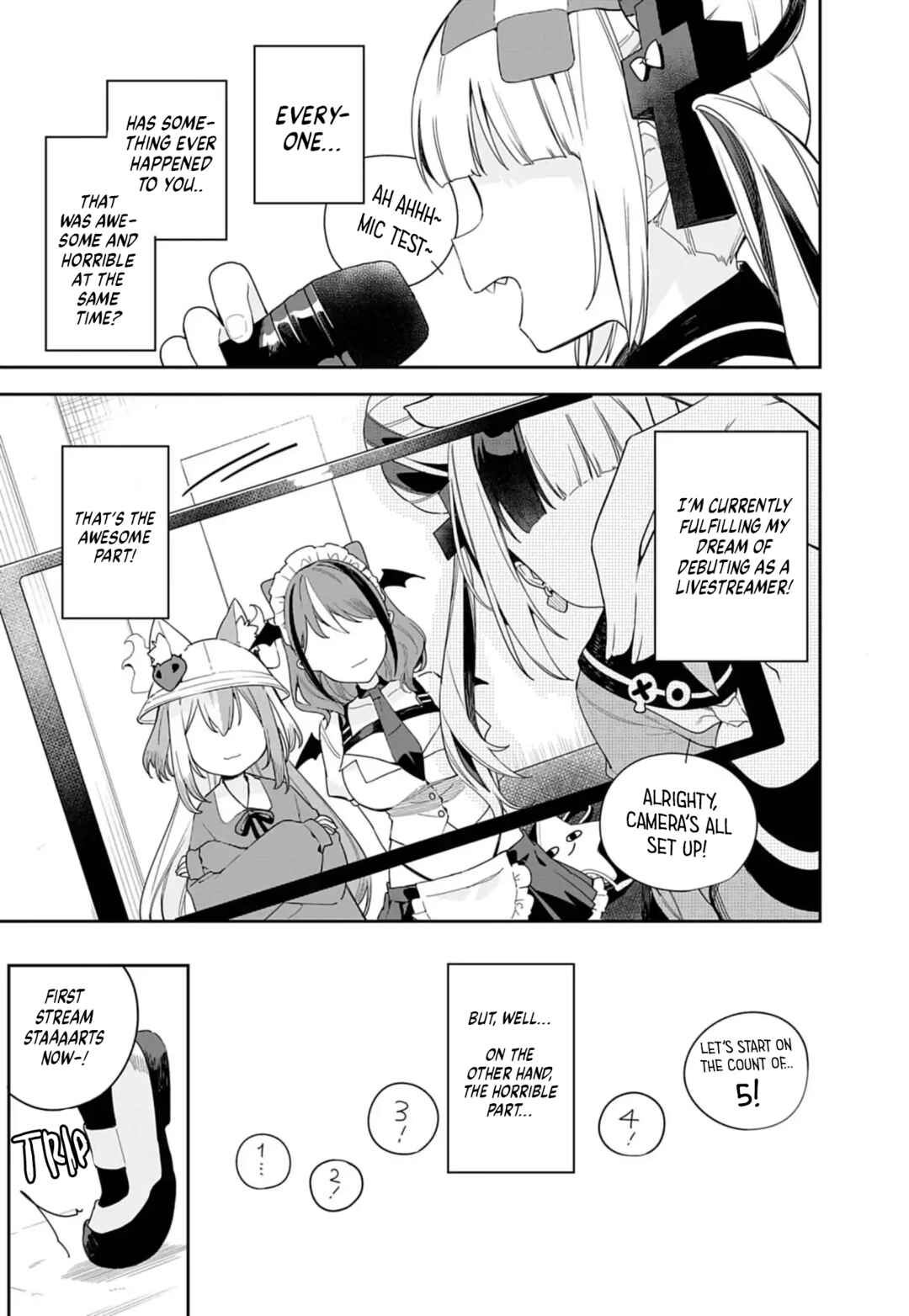 Page 1 Chapter 1 Zonchyuu~Zombie JK wa Game Haishinchuu