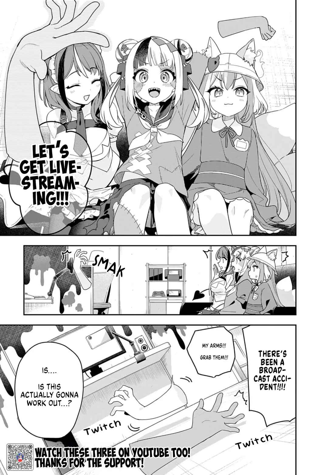 Page 11 Chapter 1 Zonchyuu~Zombie JK wa Game Haishinchuu