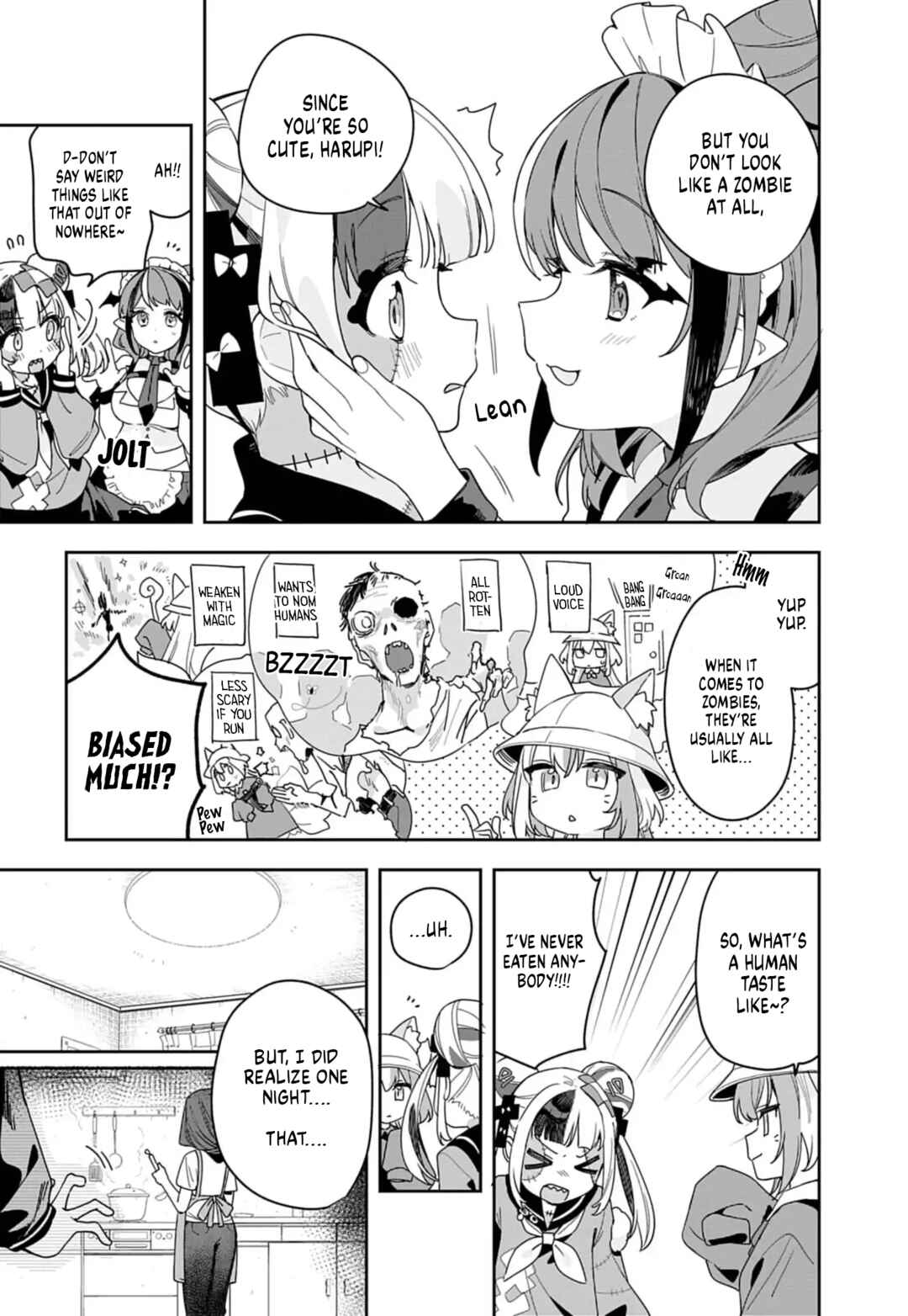 Page 4 Chapter 1 Zonchyuu~Zombie JK wa Game Haishinchuu