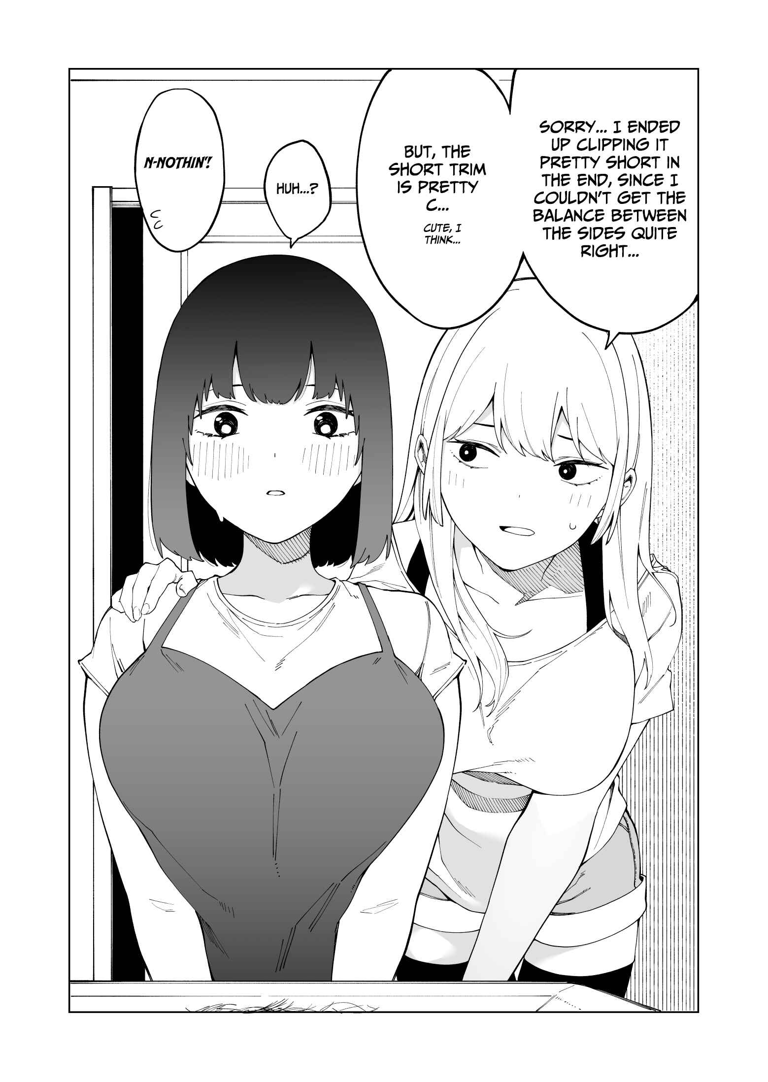 Page 1 Chapter 1 1 Ii ne de Skirt ga 0.1mm Mijikaku Naru Class no Jimi na Onnanoko: Gojitsudan-hen