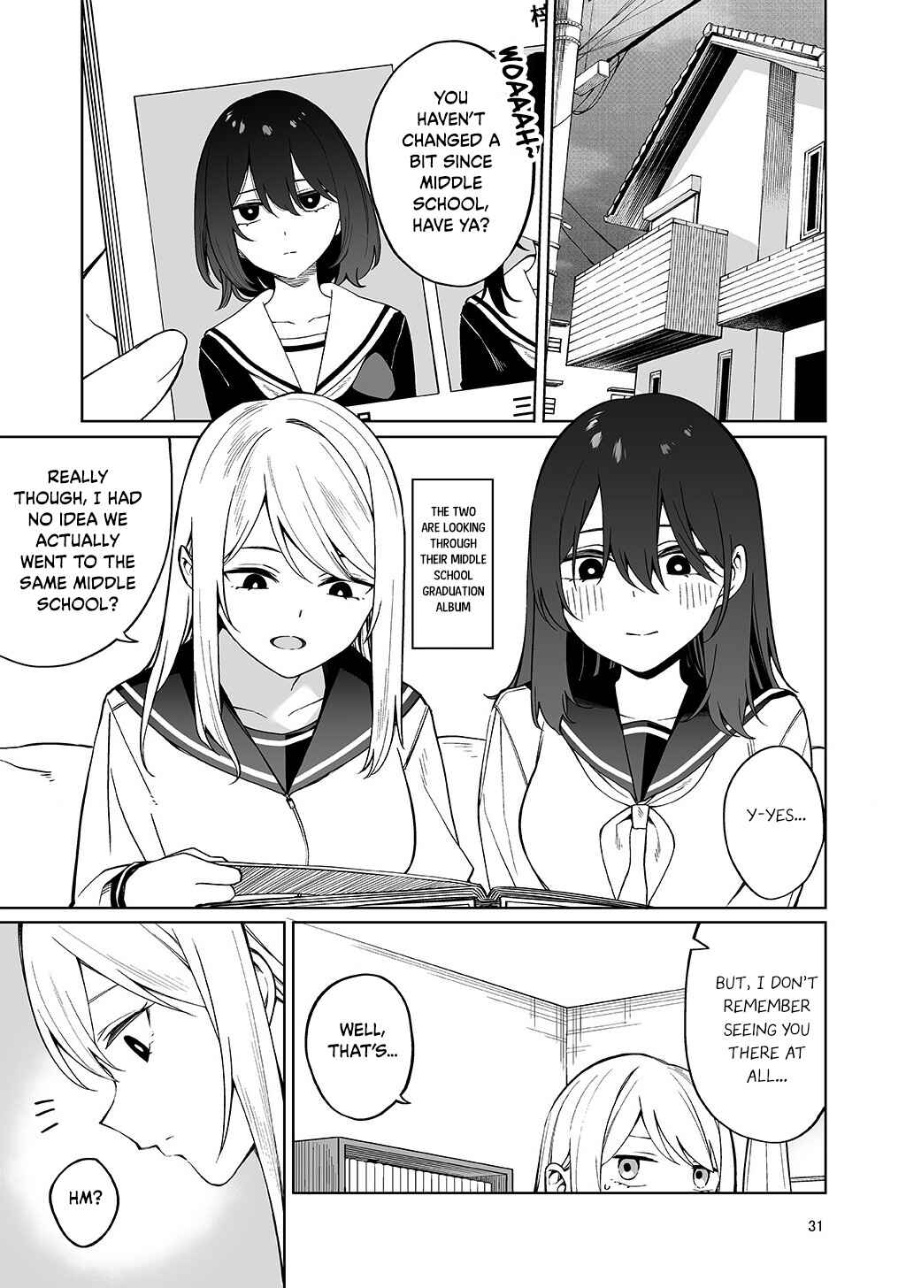 Page 1 Chapter 10 1 Ii ne de Skirt ga 0.1mm Mijikaku Naru Class no Jimi na Onnanoko: Gojitsudan-hen